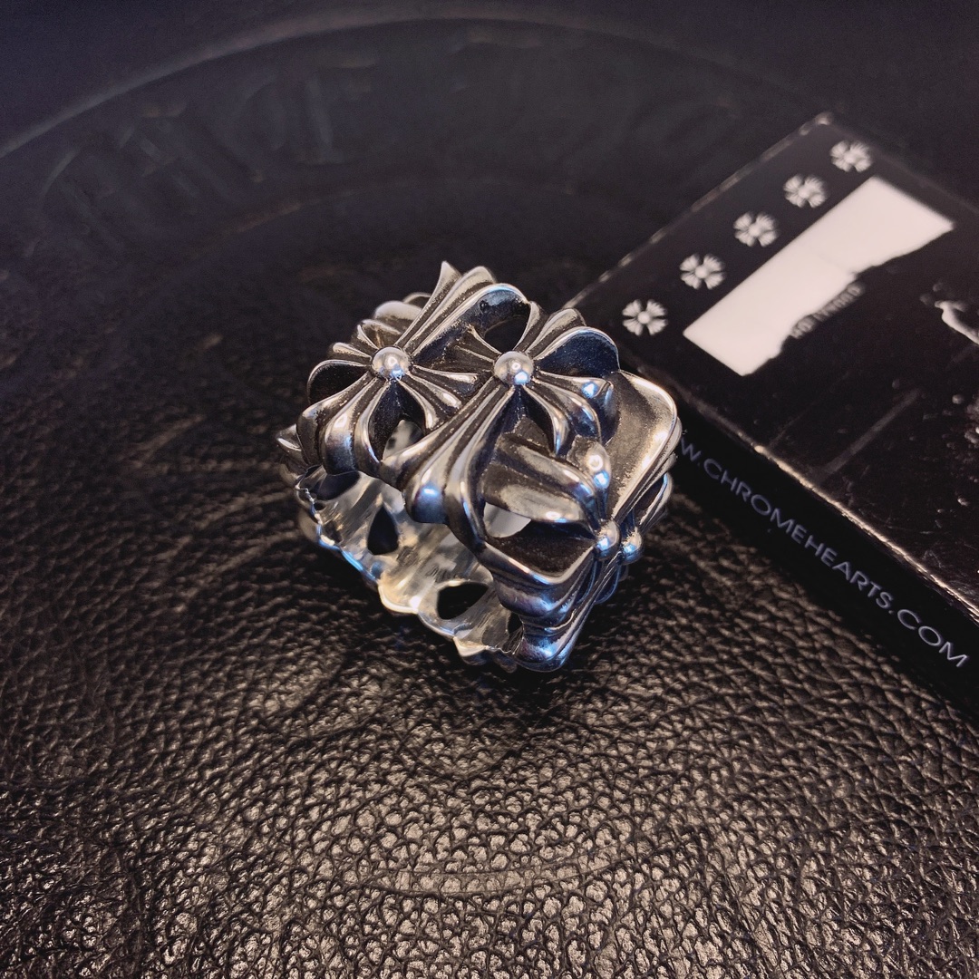 Chrome Hearts 克罗心Chrome hearts方形墓葬戒