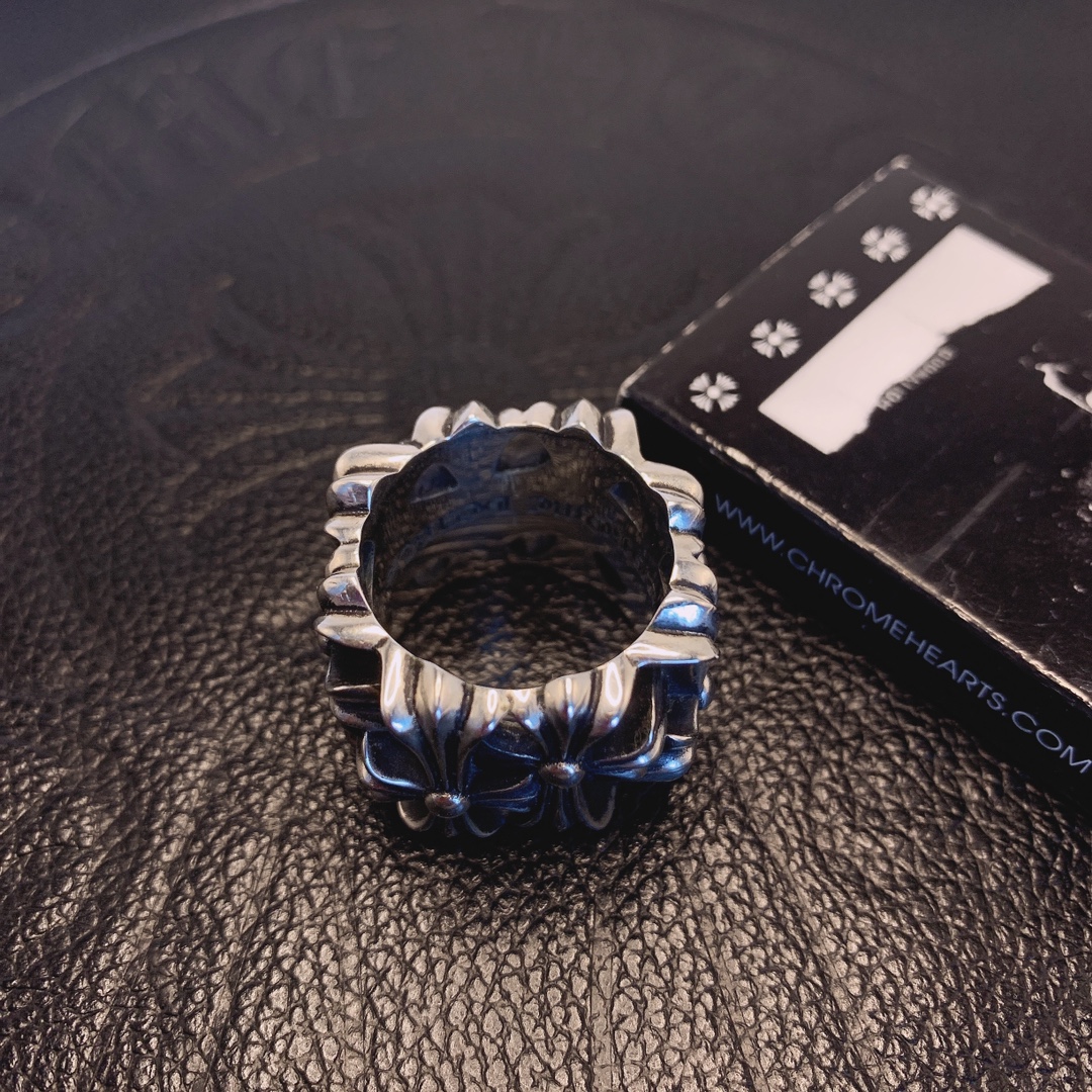 Chrome Hearts 克罗心Chrome hearts方形墓葬戒