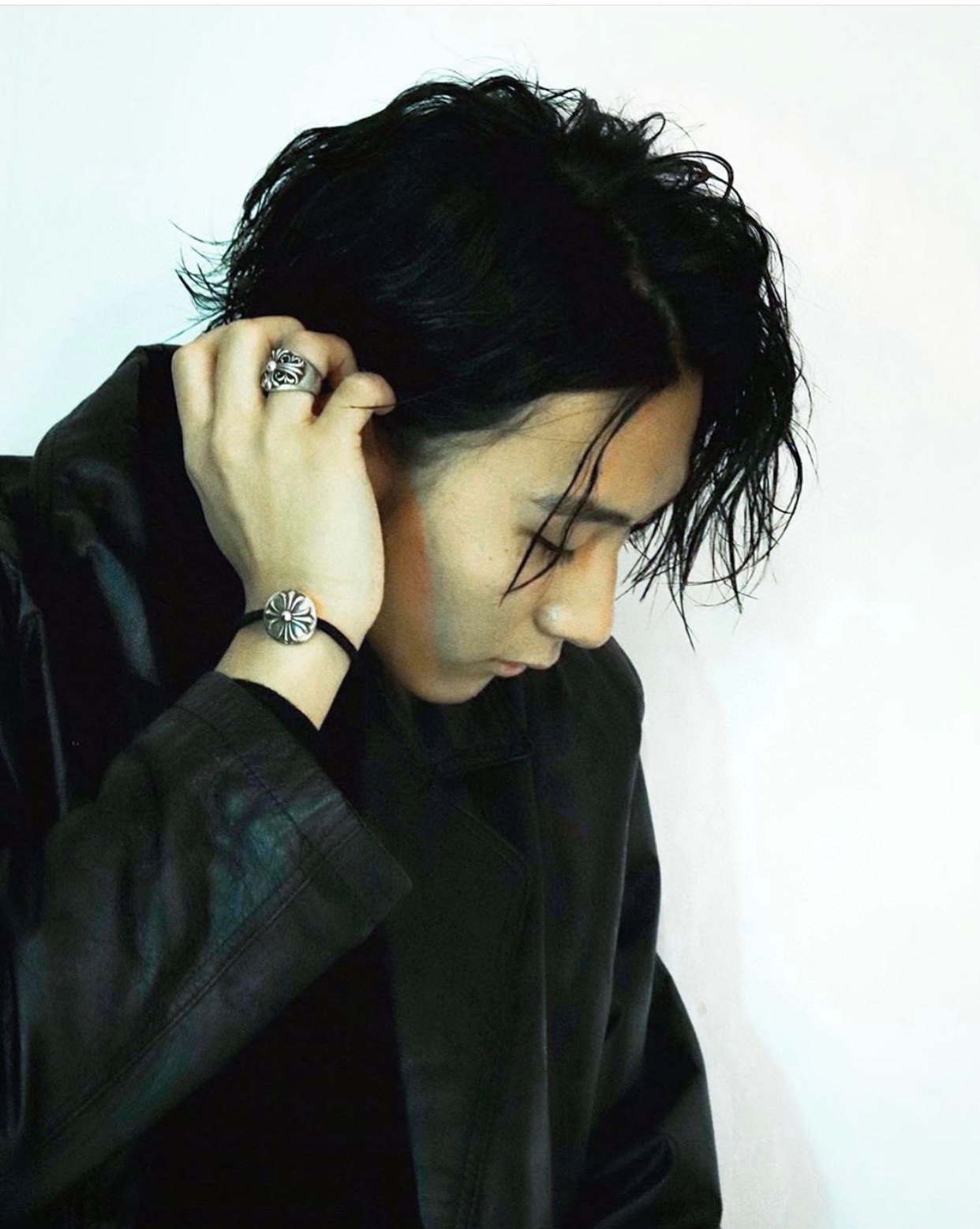 Chrome Hearts 品质克罗心Chrome heart keeper十字花守护着戒指