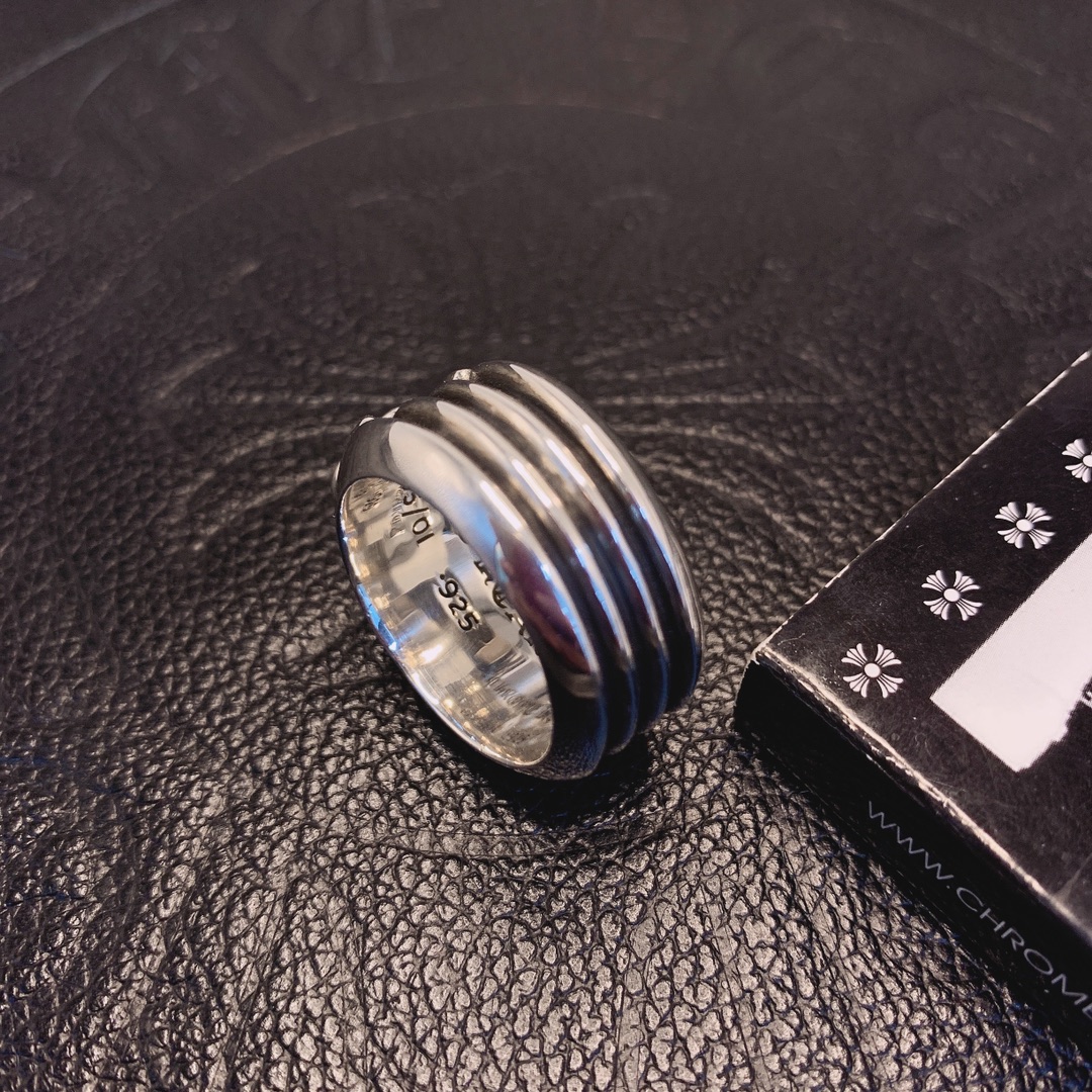Chrome Hearts 𝐂𝐡𝐫𝐨𝐦𝐞 𝐡𝐞𝐚𝐫𝐭𝐬 克罗心桃心宝剑戒指