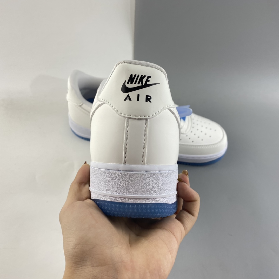 P200  NIKE Air Force 1 空军一号紫光变色低帮运动休闲板鞋 DA8301-100