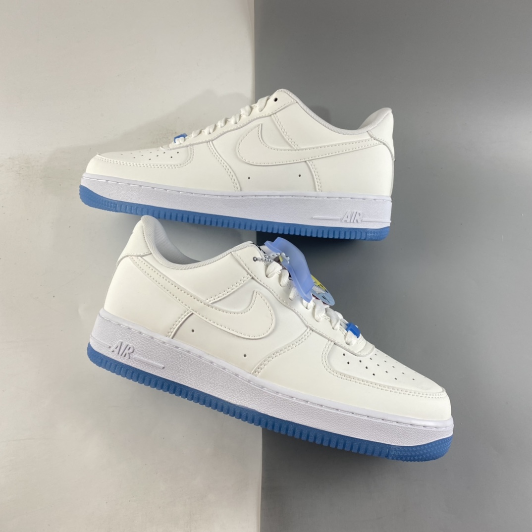 P200  NIKE Air Force 1 空军一号紫光变色低帮运动休闲板鞋 DA8301-100