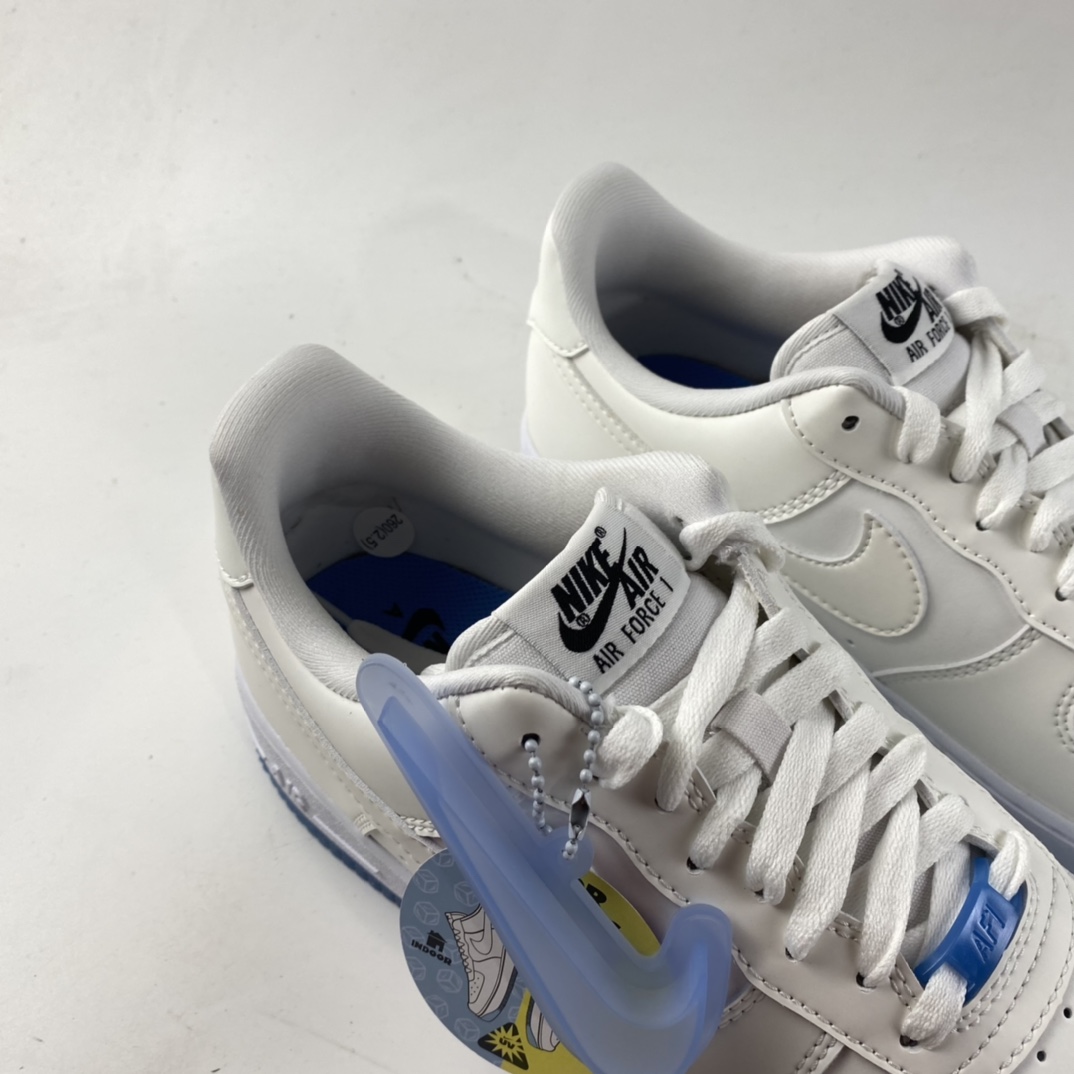 P200  NIKE Air Force 1 空军一号紫光变色低帮运动休闲板鞋 DA8301-100