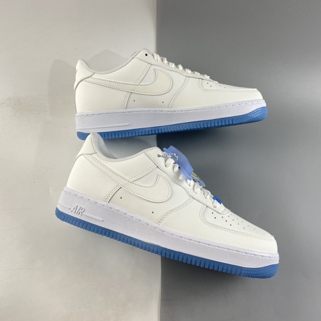 P200  NIKE Air Force 1 空军一号紫光变色低帮运动休闲板鞋 DA8301-100