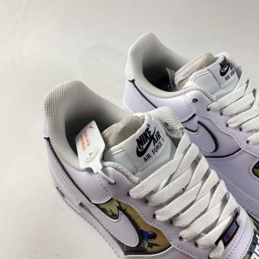 P260  NIKE Air Force 1’07 Low 侠道飞车主题空军一号低帮休闲板鞋 CW2288-302