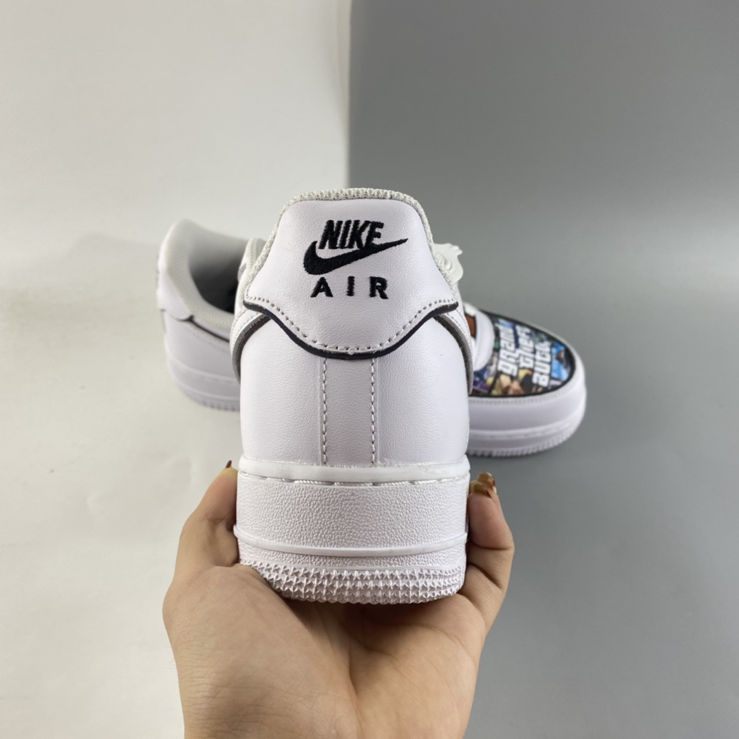 P260  NIKE Air Force 1’07 Low 侠道飞车主题空军一号低帮休闲板鞋 CW2288-302