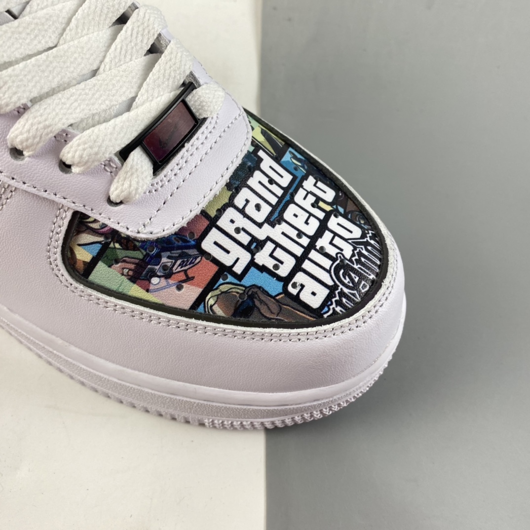 P260  NIKE Air Force 1’07 Low 侠道飞车主题空军一号低帮休闲板鞋 CW2288-302