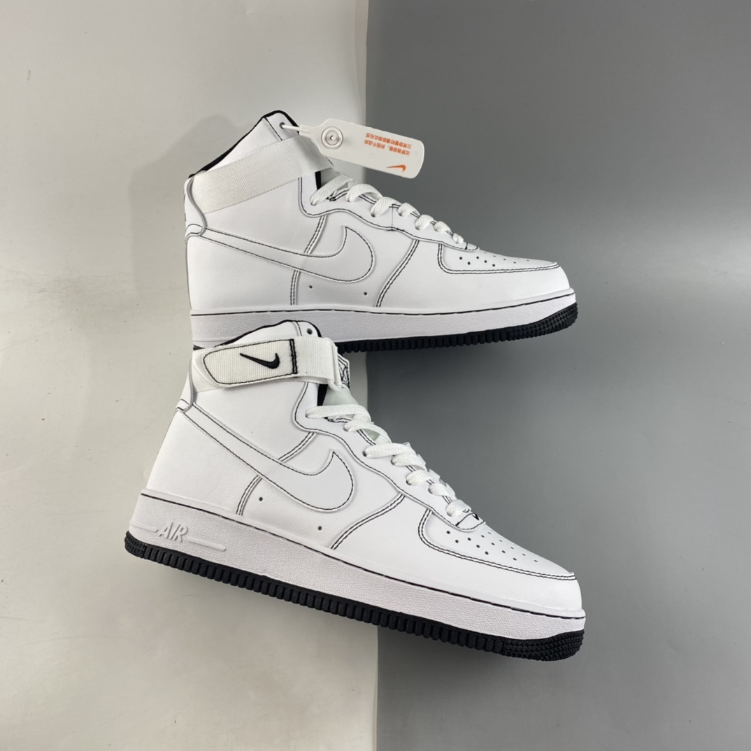 P220  NIKE Air Force 1’07 High 空军一号高帮描线休闲运动板鞋 CV1753-104