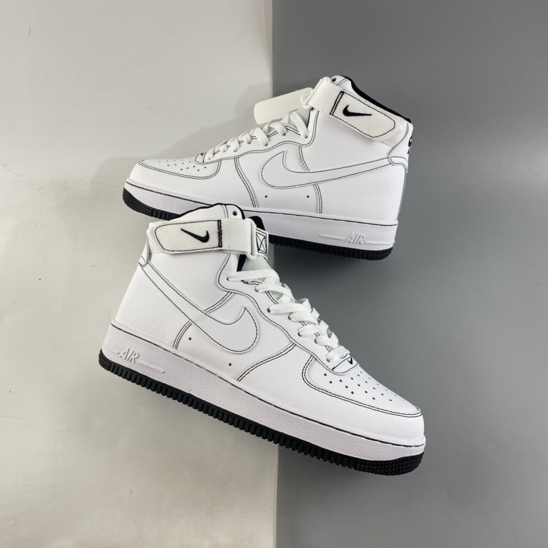 P220  NIKE Air Force 1’07 High 空军一号高帮描线休闲运动板鞋 CV1753-104