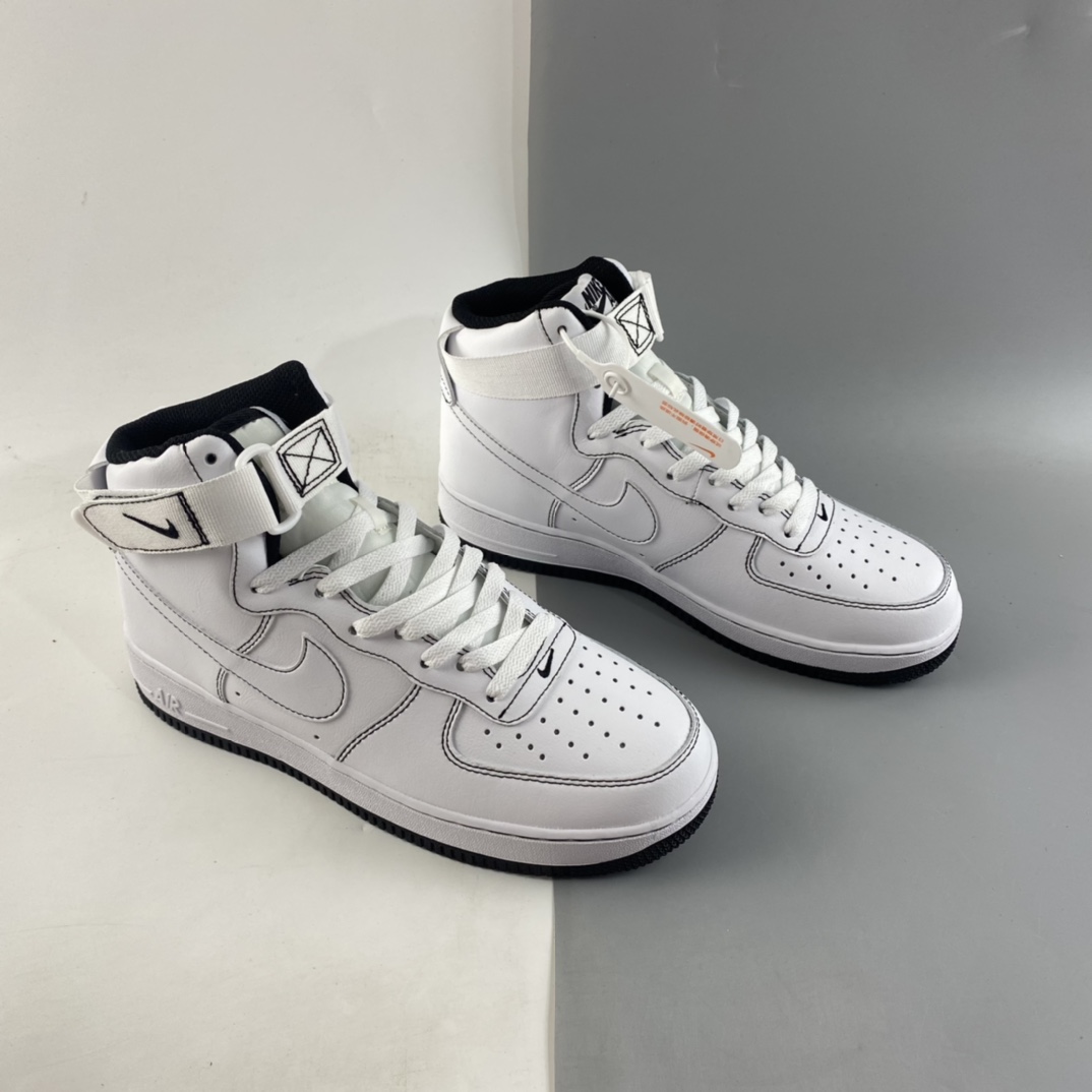 P220  NIKE Air Force 1’07 High 空军一号高帮描线休闲运动板鞋 CV1753-104