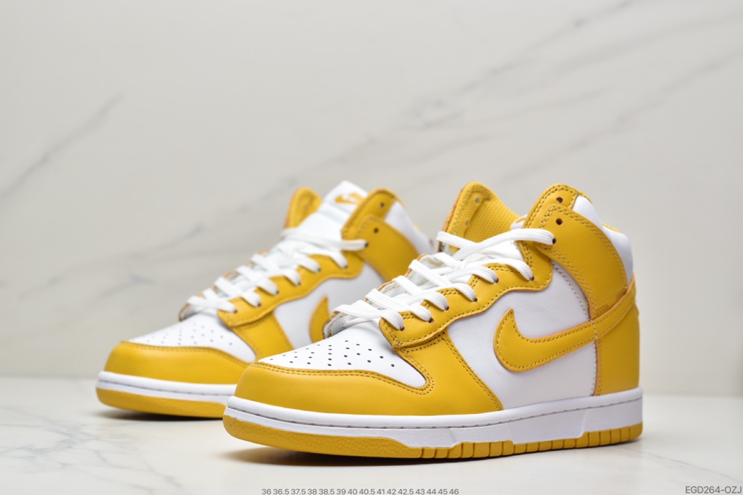 400 耐克Nike Dunk High WMNS “Football Grey” 鞋身DD1869