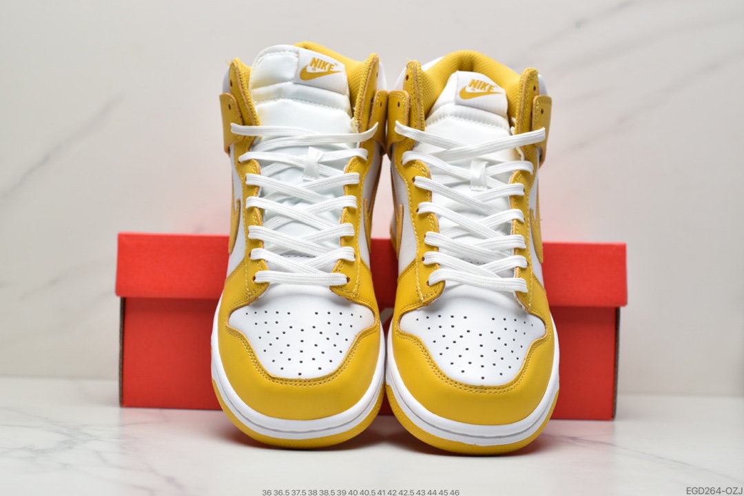 400 耐克Nike Dunk High WMNS “Football Grey” 鞋身DD1869