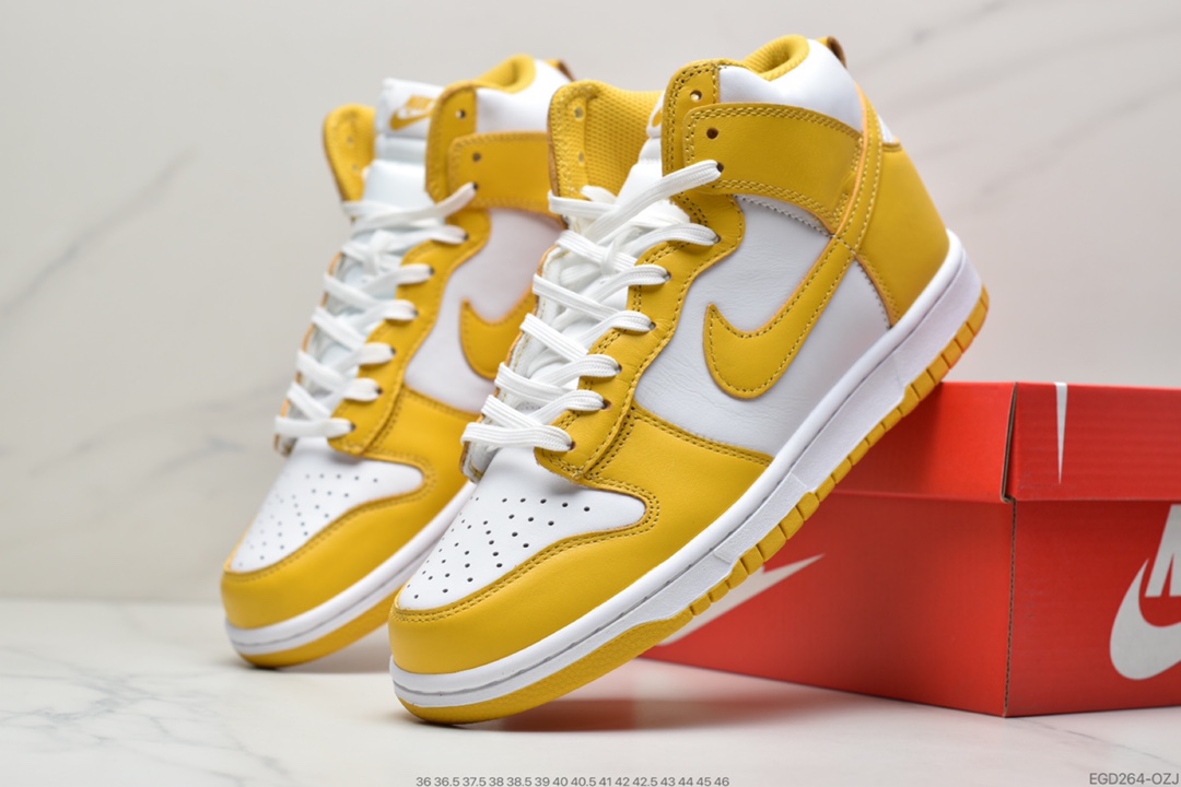 400 耐克Nike Dunk High WMNS “Football Grey” 鞋身DD1869