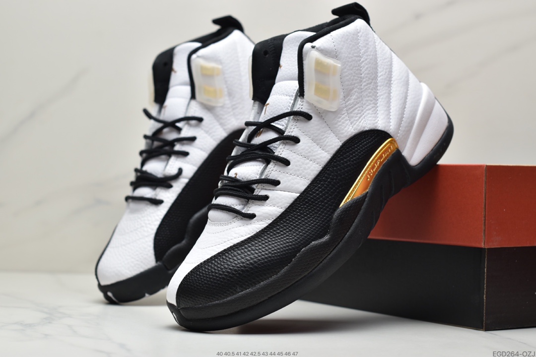 400 乔11 Air Jordan 12 Retro 酷灰AJ12灰色原厂高亮漆皮CT8013-170