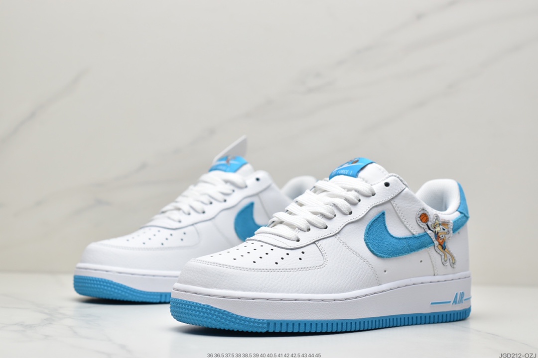 180 The Space Jam x Nike Air Force 1 ’07 Low”Hare”空军一号DJ7998-100