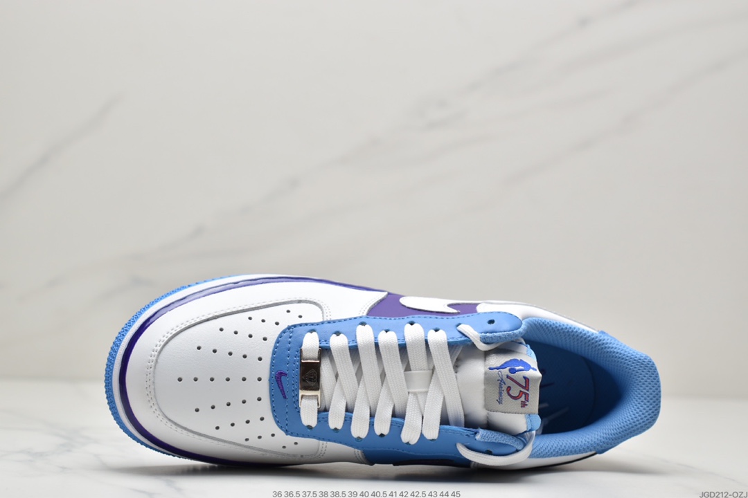 180 耐克Nk Air Force 1’07 Low“白蓝紫拼接”空军一号低帮休闲板鞋 DC8874-101