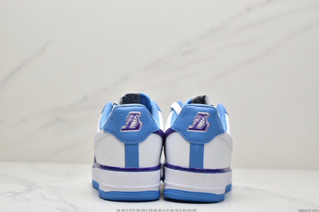 180 耐克Nk Air Force 1’07 Low“白蓝紫拼接”空军一号低帮休闲板鞋 DC8874-101
