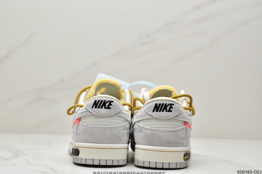 340 全新系列，再度联乘VIRGIL ABLOH 设计师独立品牌Off-White x Nike SB Dunk Low ”The 10/50” OW灰白 DJ0950-114