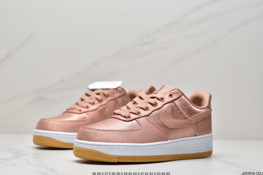 120  Nike Air Force 1 Low Clot Rose Gold Silk 丝绸空军一号 CJ5290-600