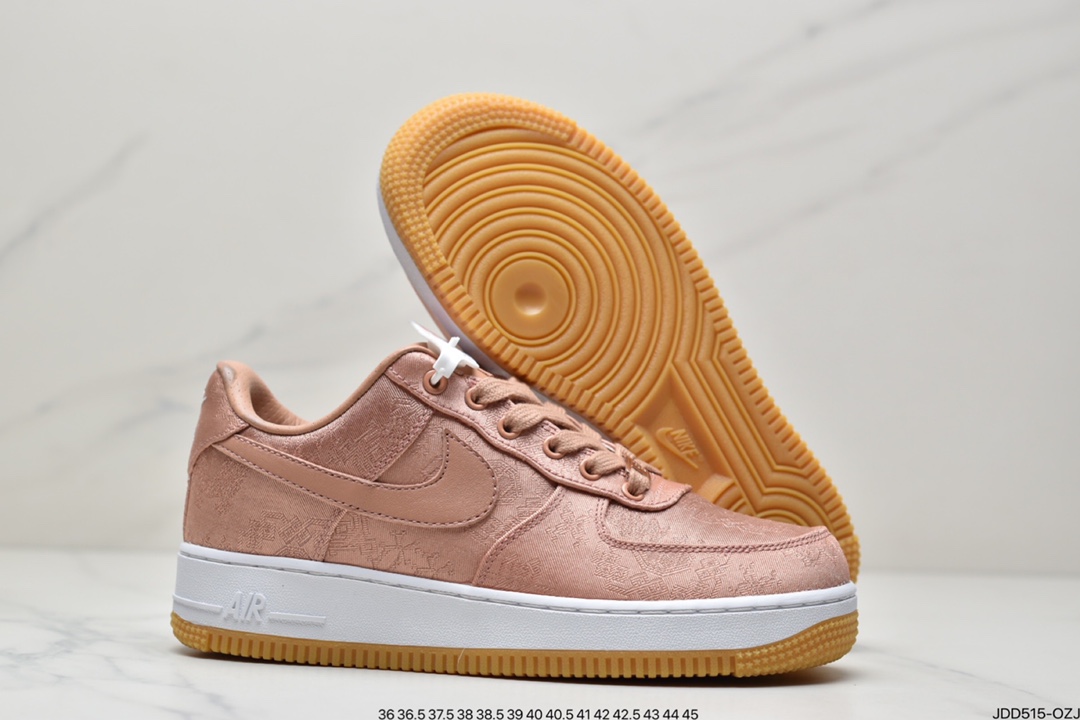 120  Nike Air Force 1 Low Clot Rose Gold Silk 丝绸空军一号 CJ5290-600