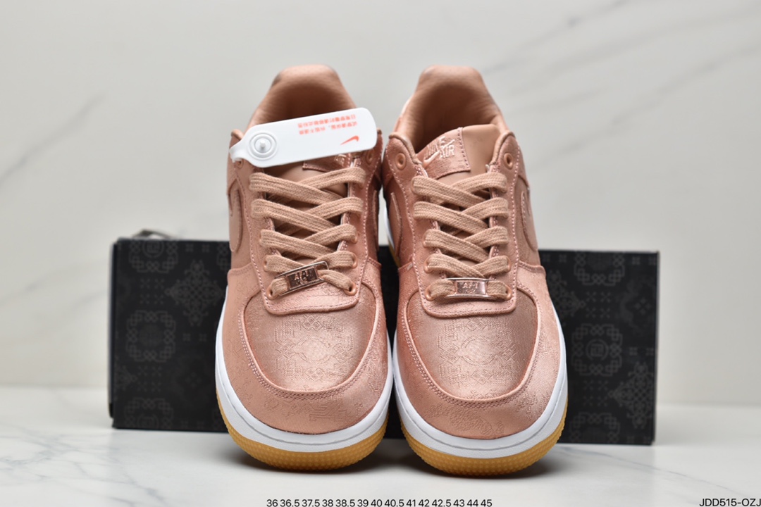120  Nike Air Force 1 Low Clot Rose Gold Silk 丝绸空军一号 CJ5290-600