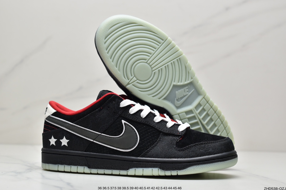 300 LPL x NIKE SB Dunk Low ”League Of Legends Pro League” 联名款丝绸夜光滑板鞋DO2327-011
