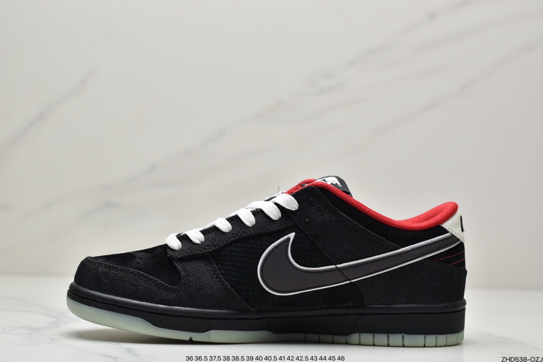 300 LPL x NIKE SB Dunk Low ”League Of Legends Pro League” 联名款丝绸夜光滑板鞋DO2327-011