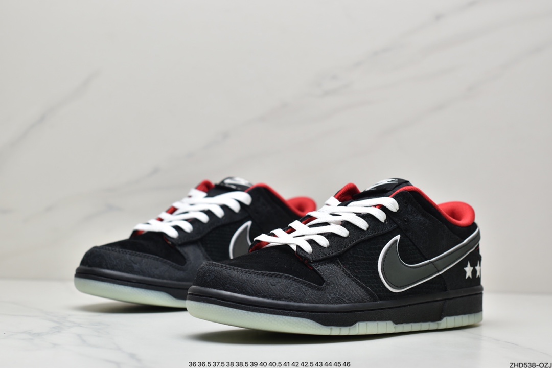 300 LPL x NIKE SB Dunk Low ”League Of Legends Pro League” 联名款丝绸夜光滑板鞋DO2327-011
