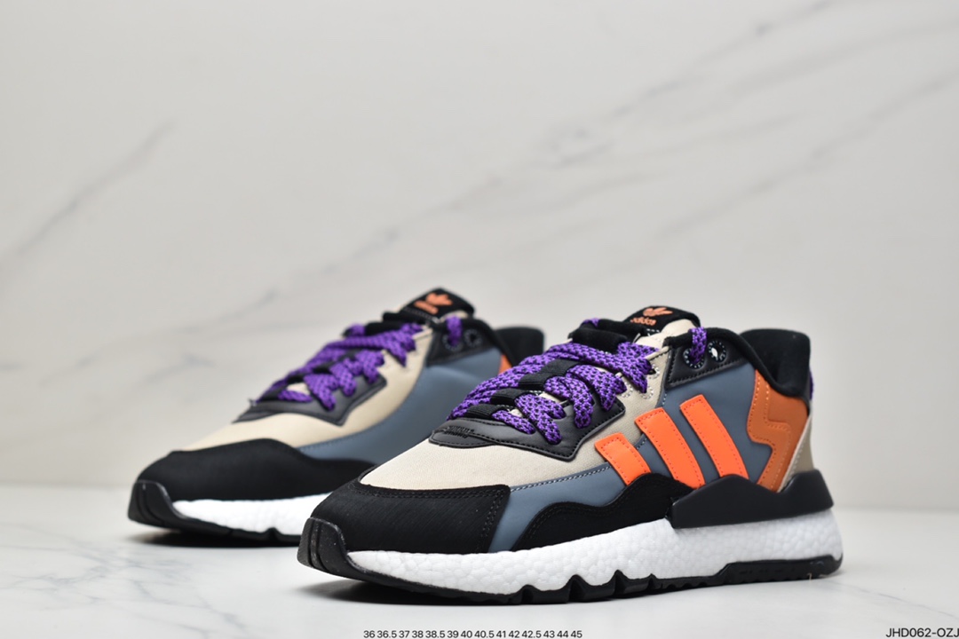 190 阿迪达斯Adidas Nite Jogger 复古休闲运动跑鞋FV3585