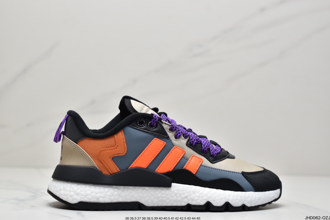 190 阿迪达斯Adidas Nite Jogger 复古休闲运动跑鞋FV3585