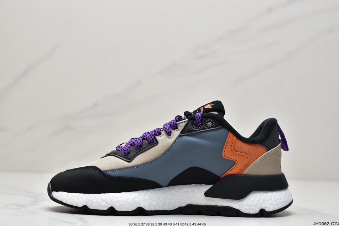 190 阿迪达斯Adidas Nite Jogger 复古休闲运动跑鞋FV3585
