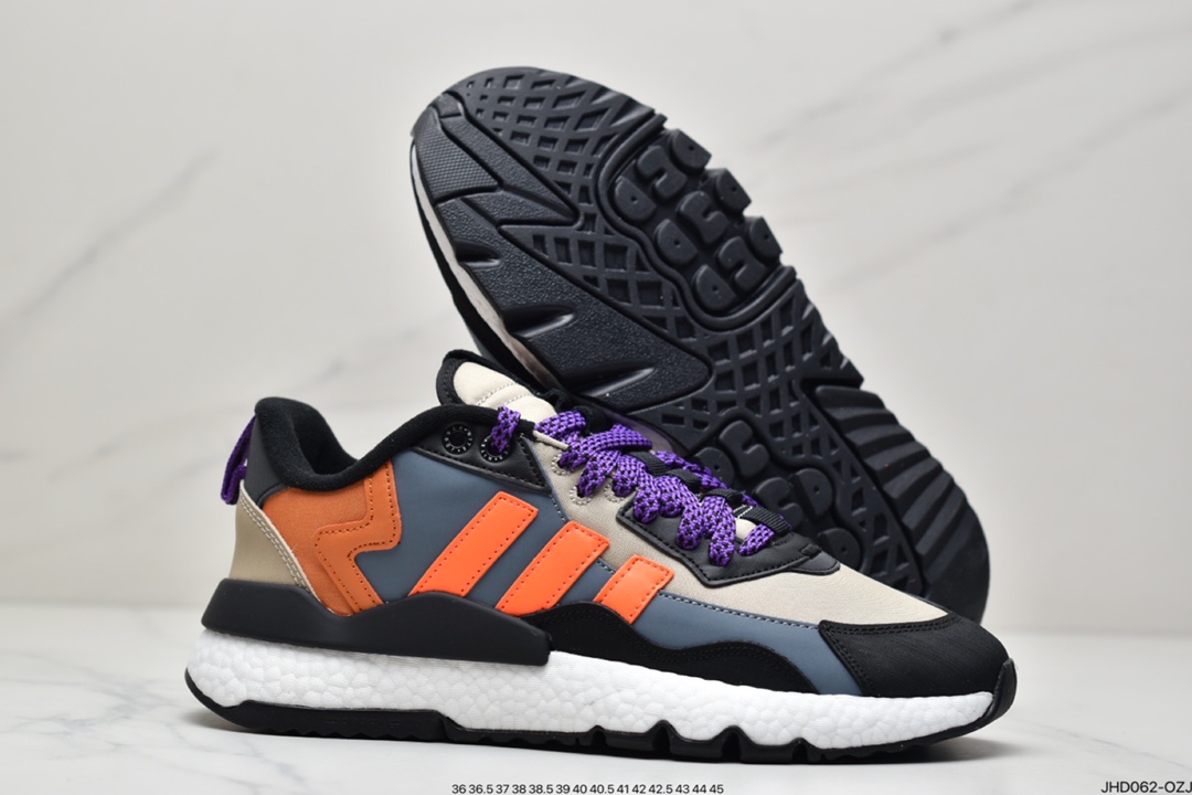 190 阿迪达斯Adidas Nite Jogger 复古休闲运动跑鞋FV3585