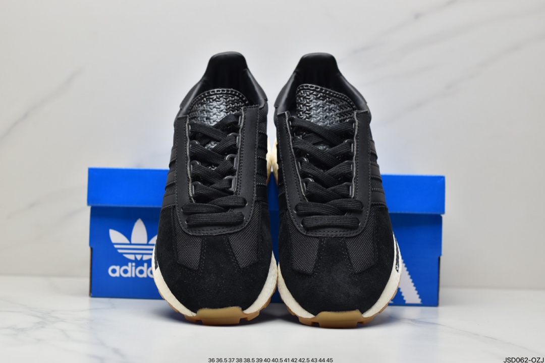 200 阿迪达斯adidas Racing 1 Boost Prototype  速度轻盈复古系列百搭透气运动慢跑鞋 HO3078