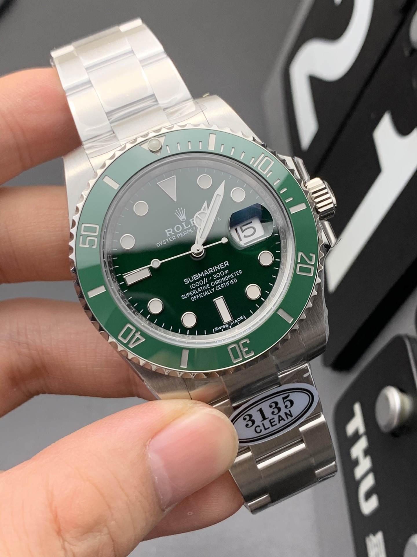 Rolex C 3135绿鬼