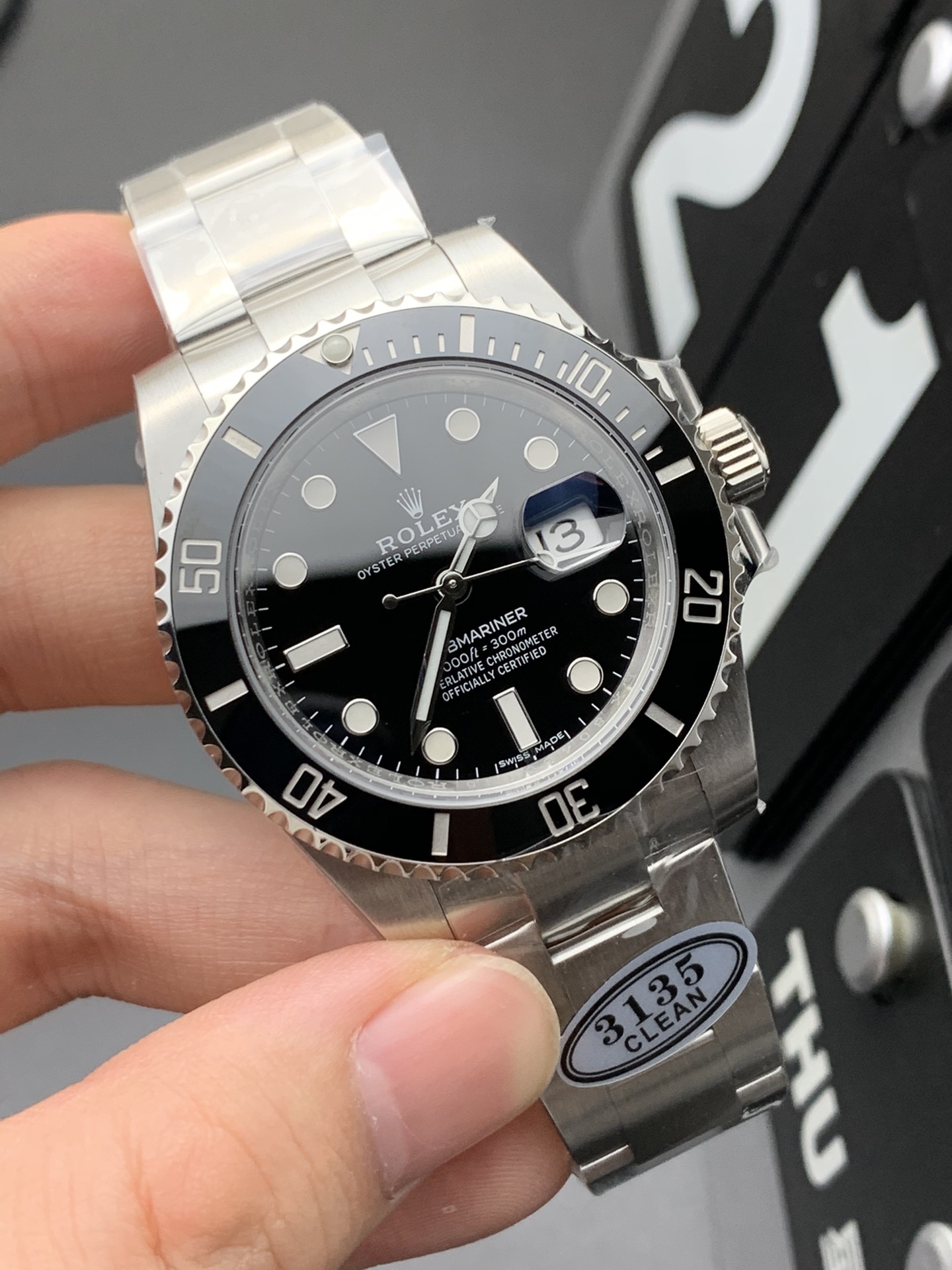 Rolex C 3135黑鬼