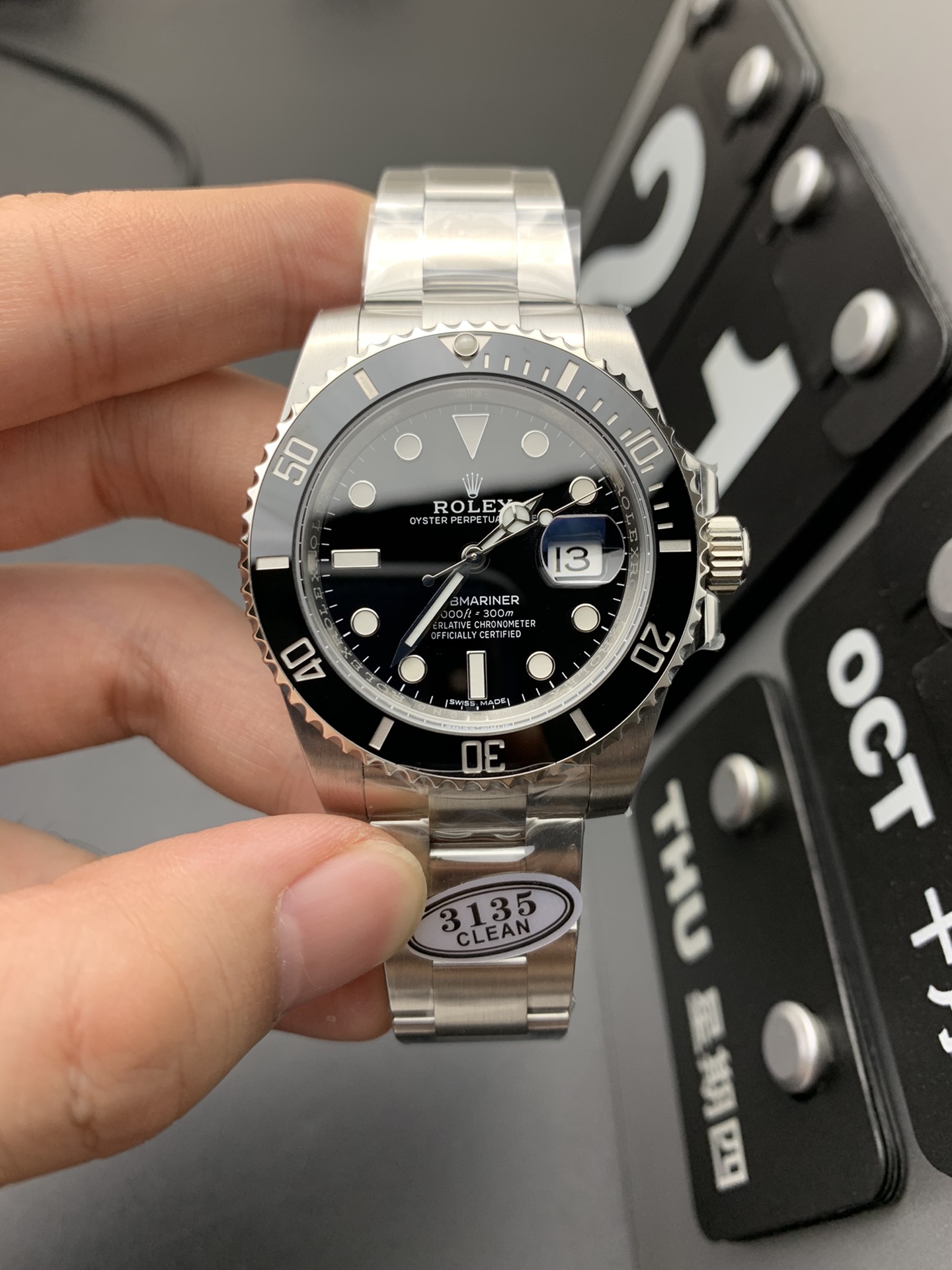 Rolex C 3135黑鬼