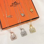 Hermes Jewelry Necklaces & Pendants Gold Platinum Rose Yellow 925 Silver