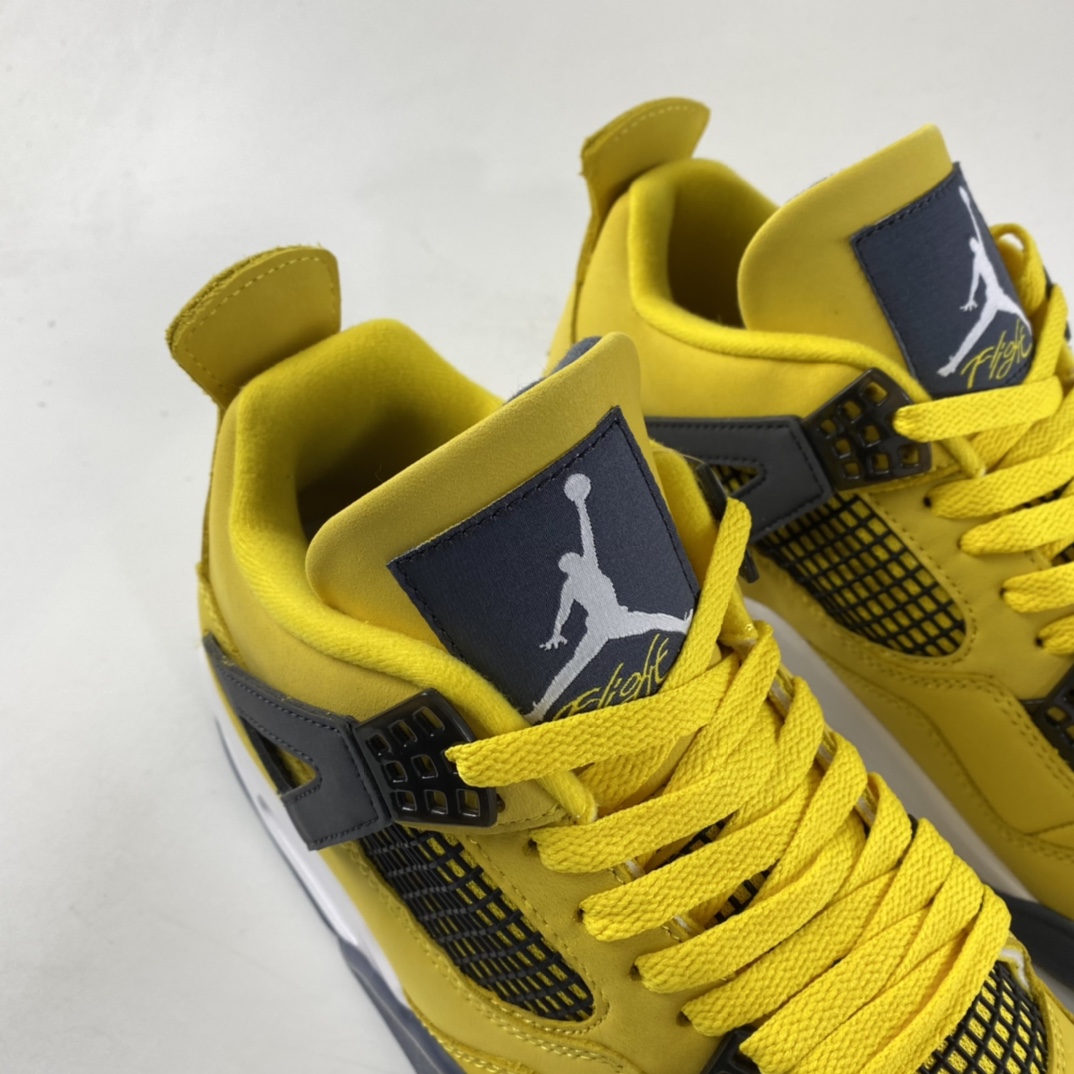 240  Air Jordan 4“Lightning”AJ4 乔4复刻白黄电母篮球鞋 CT8527-700