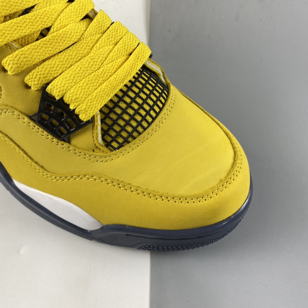 240  Air Jordan 4“Lightning”AJ4 乔4复刻白黄电母篮球鞋 CT8527-700
