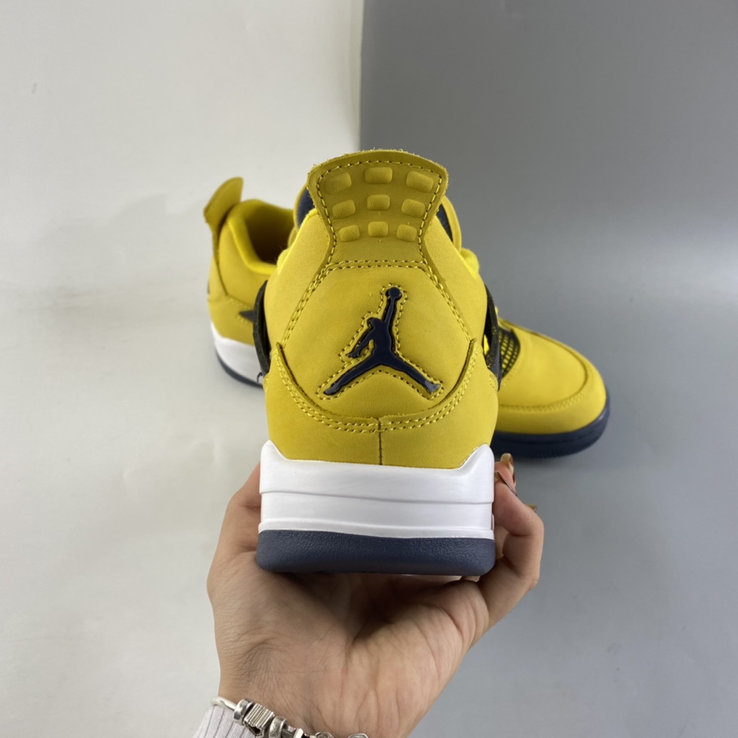 240  Air Jordan 4“Lightning”AJ4 乔4复刻白黄电母篮球鞋 CT8527-700