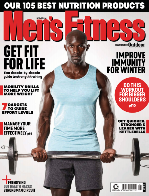 【瑜伽健身上新】 【英国版】《Men’s Fitness》 男士健身杂志 2021年11月刊