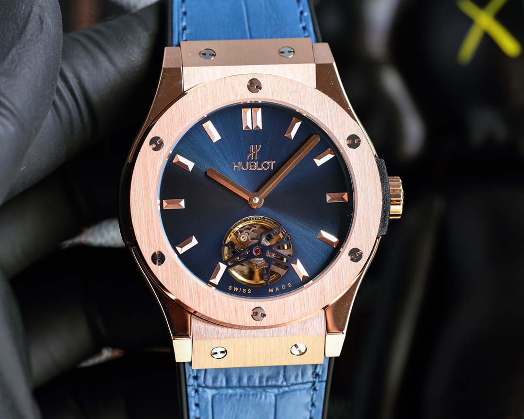 Hublot الساعات أفضل جودة مزيفة
 جلد البقر Automatic Mechanical Movement حزام