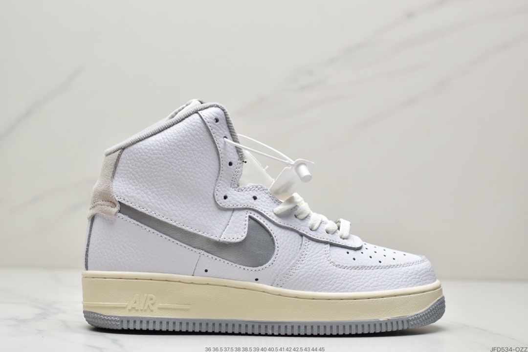 170 耐克Nike Air Force 1 STRAPLESS  空军一号高帮百搭休闲运动板鞋DC3590