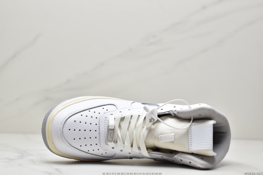 170 耐克Nike Air Force 1 STRAPLESS  空军一号高帮百搭休闲运动板鞋DC3590