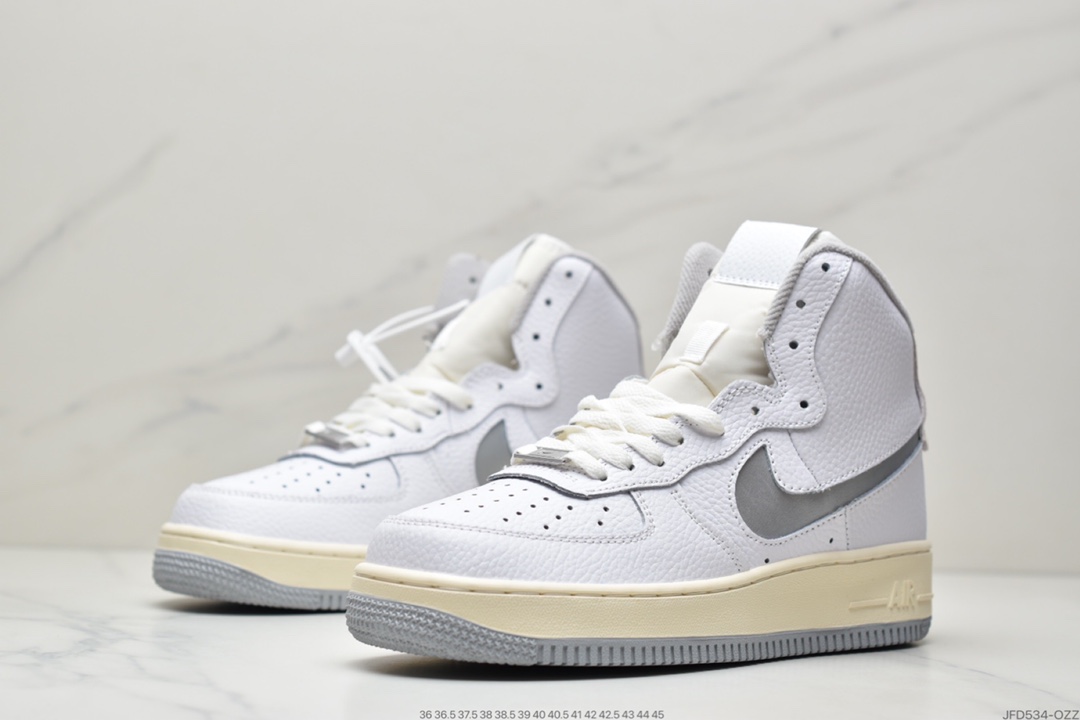 170 耐克Nike Air Force 1 STRAPLESS  空军一号高帮百搭休闲运动板鞋DC3590