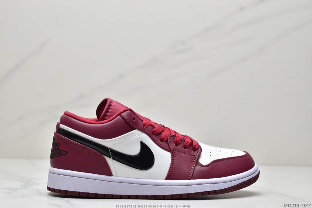 140 Air Jordan 1 Low AJ1 乔1低帮文化篮球鞋黄明昊同款DC3533