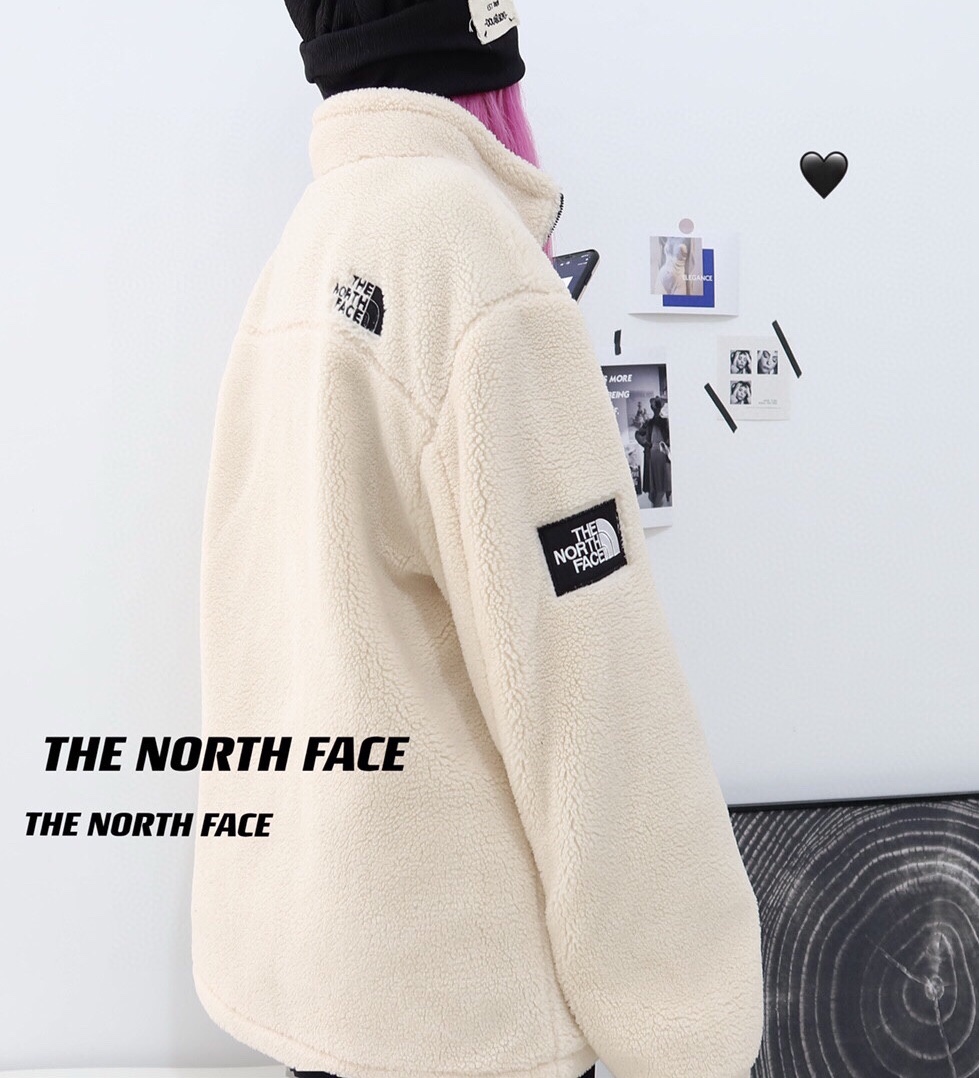 290 TheNorthFace/北面21羊羔绒棉服夹克——刺绣版