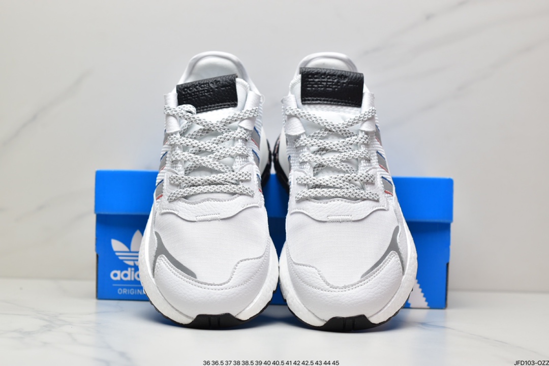 170 阿迪达斯Nite Jogger 2020 Boost  夜行者爆米花跑步鞋 HO1719