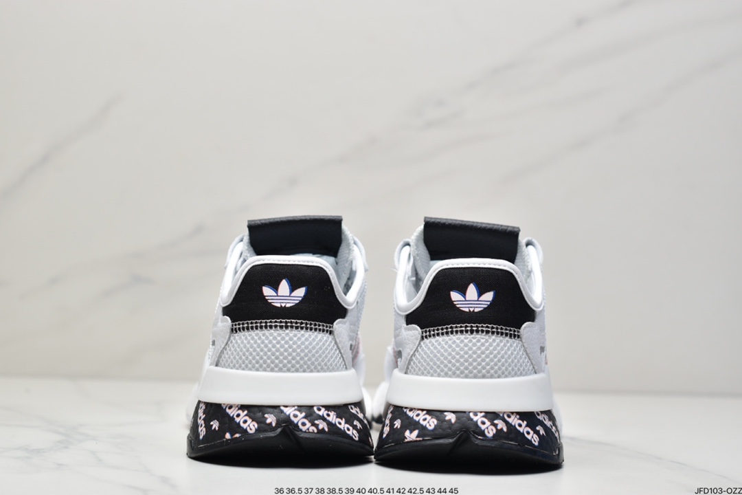 170 阿迪达斯Nite Jogger 2020 Boost  夜行者爆米花跑步鞋 HO1719