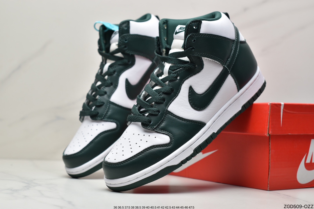 290 耐克Nike Dunk High WMNS “Football Grey” 鞋身以经典鞋型 DD1869